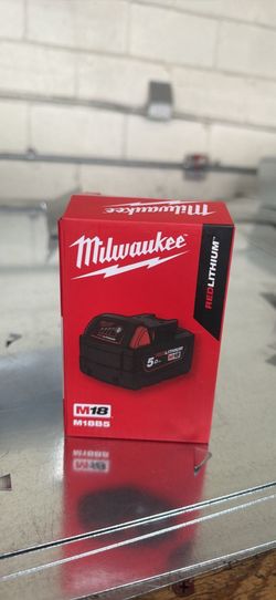 Milwaukee M18 REDLITHIUM 5.0Ah battery