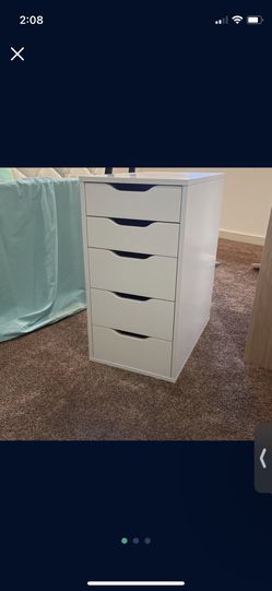 White IKEA Drawers