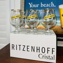 beer glasses.NEGRA MODELO BEER .RITZENHOFF CRISTAL .HIGH QUALITY BEER GLASSES. Beer Glasses 