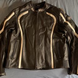Leather Motorcycle Jacket 