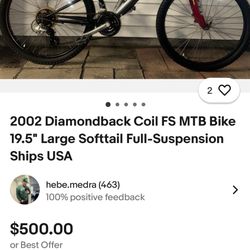 Diamondback Coil FS MTB