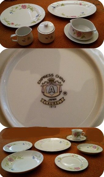 Fine China Dish Set - 81 pieces 