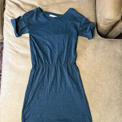 Sessun Blue Cuff Sleeve Mini Dress Women’s Size XS