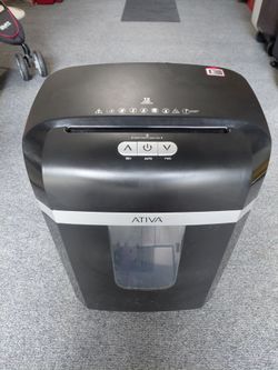 Ativa 12-sheet Cross-cut Shredder