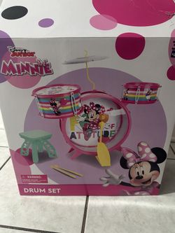 Minnie Mouse Drum Set