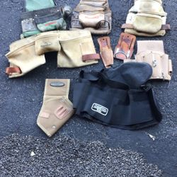 Variety of Tool Pouches.
