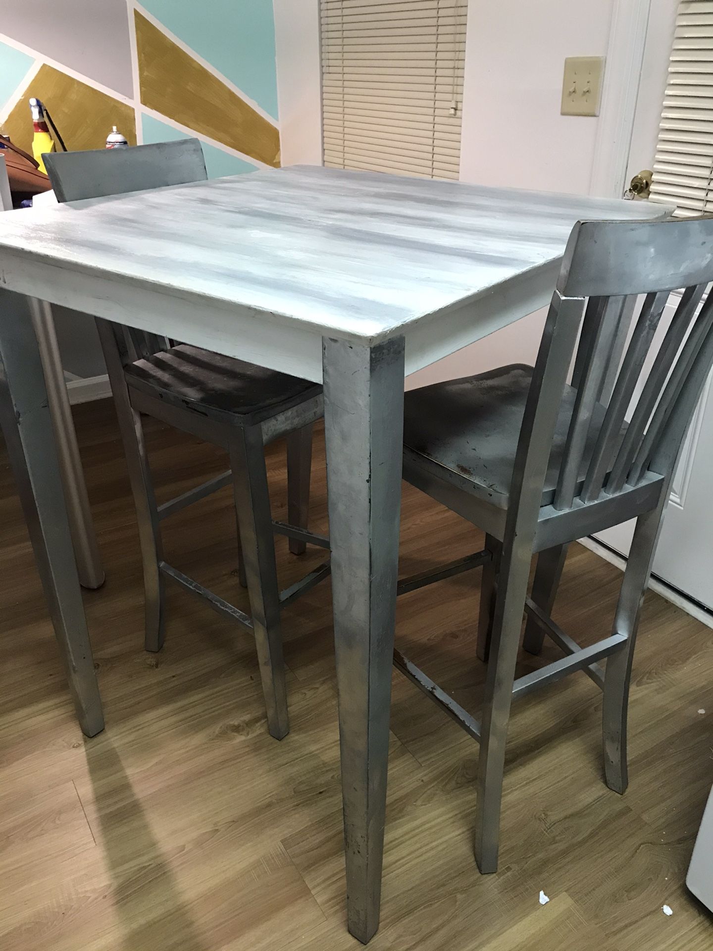 Wooden Bar height table