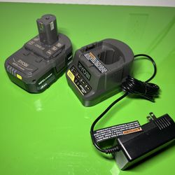 Ryobi 4ah Battery And Charger 18v