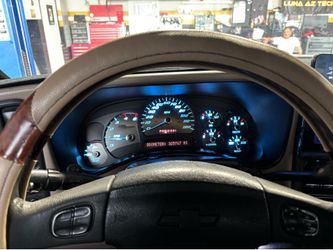 Customer GM cluster with LEDs stainless steel inlay