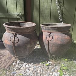 Large Clay Plant Pots