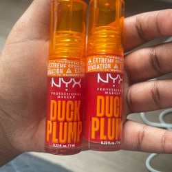 2 of Nyx’s duck plump 19 cherry spice