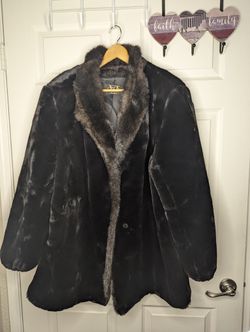 Black Faux Fur