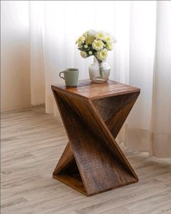 Albany Living Twisted End Table