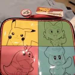 POKEMON INSULATED LUNCH  TOTE BAG. $20  OBO  