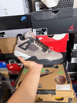 Jordan Taupe 4s size 10.5 USED But Clean