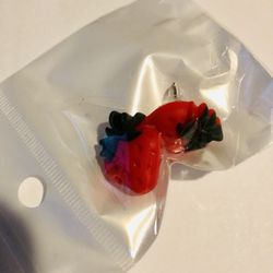 New Strawberry Earring Set  Extremely Lightweight 
