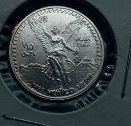 1992 1/10 silver libertad