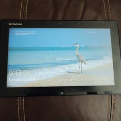 Lenovo Tablet With Windows 