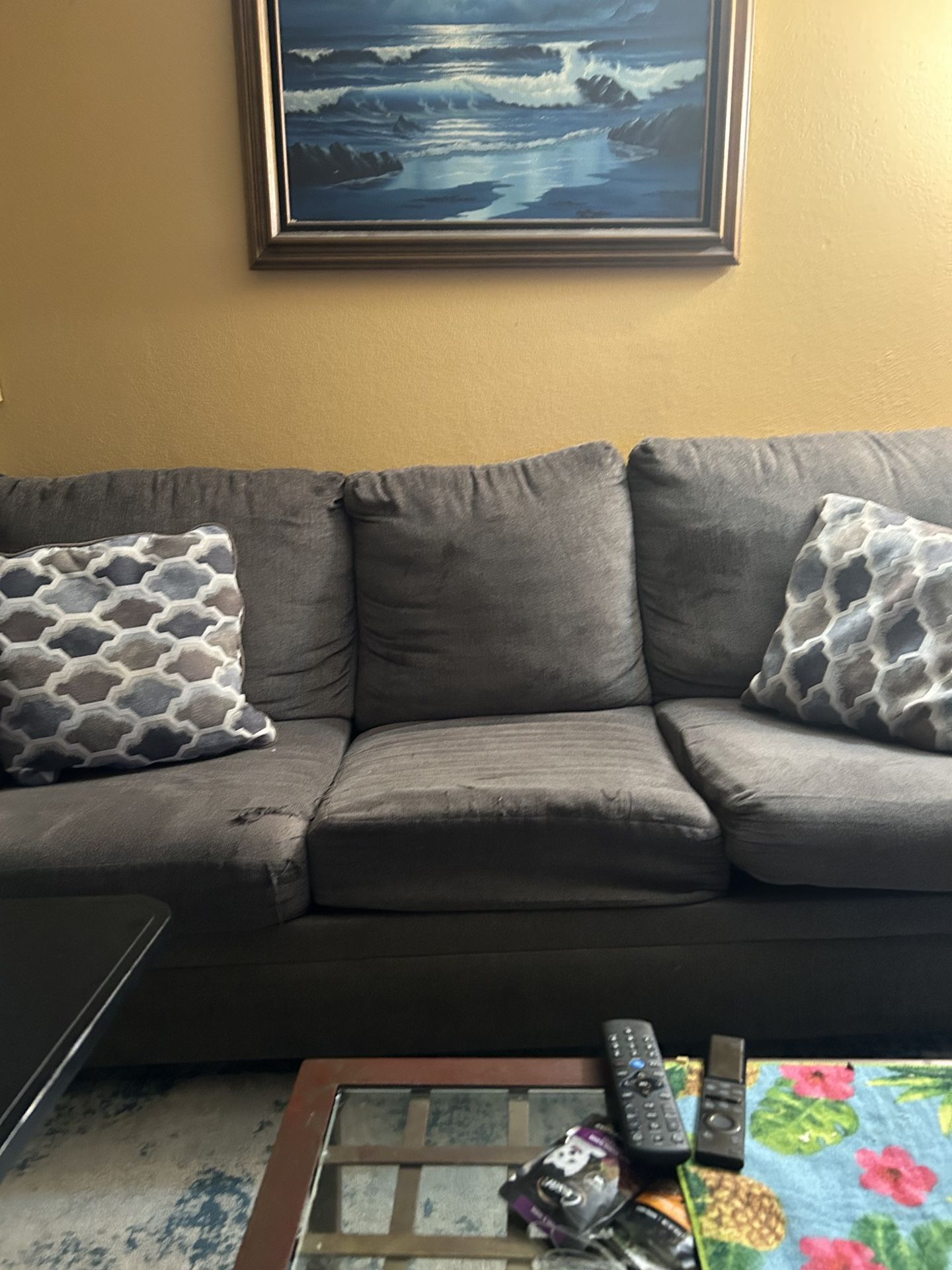 Couch Set - Sofa And Loveset