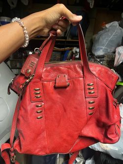 red purse