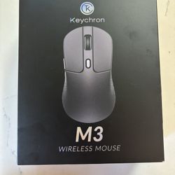 Keychron M3 Wireless black 26000 dpi Ottico Bluetooth M3-A1