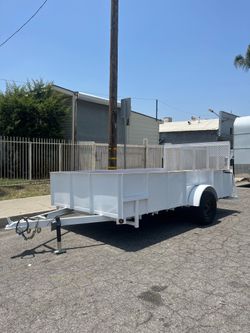 2026 Sky Trailers Utility Landscape Trailer 8x12x2