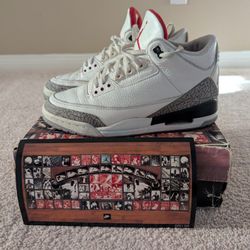 1994 Air Jordan 3 White Cement 