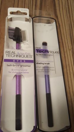 Make up brushes. New