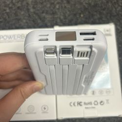 Power Bank 10000mAh, USB External Battery Portable Charger for Mobile Phone