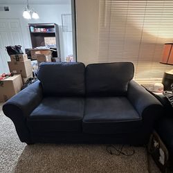 Navy Blue Couch