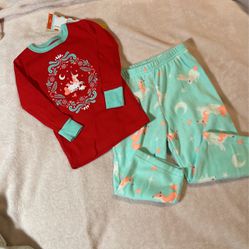 🆕 Cat & Jack Size 12 Month Girls PJ Set