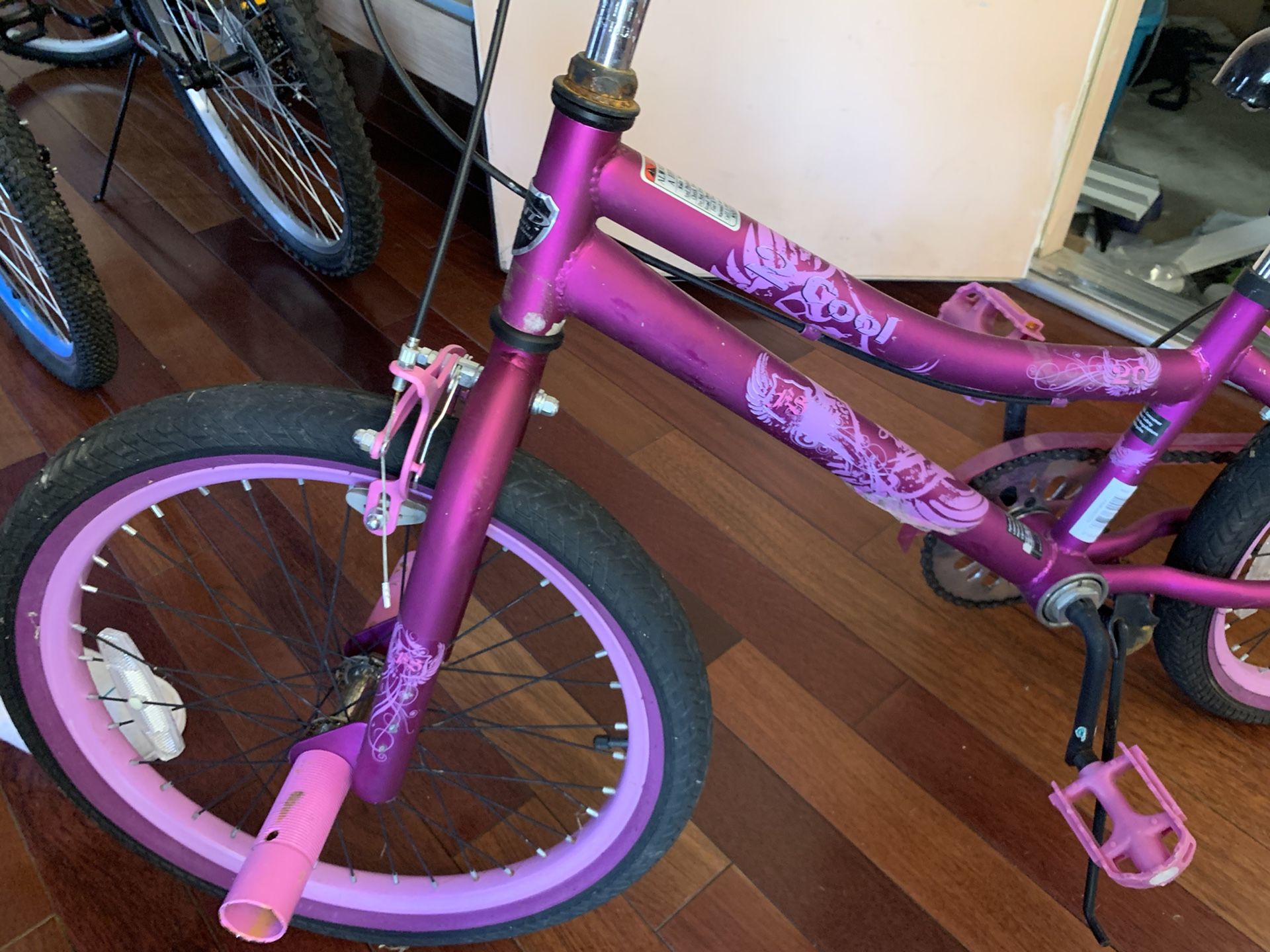 Kent 20" 2 Cool BMX Girl's Bike, Satin Purple