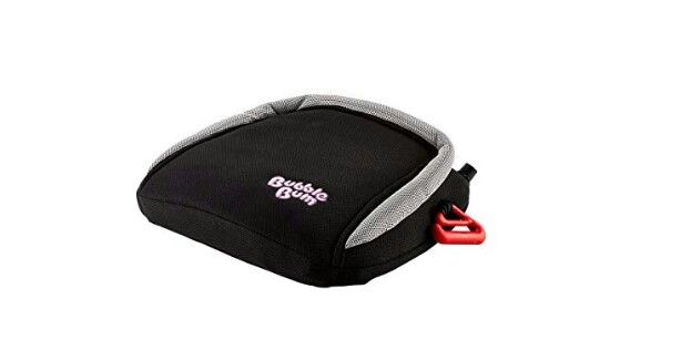 BubbleBum Inflatable Backless Booster Car Seat, Black