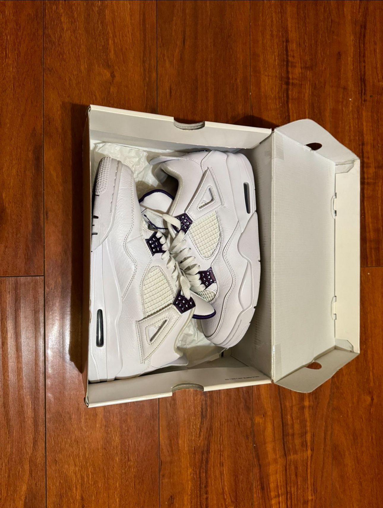 Air Jordan 4 Purple Metallic