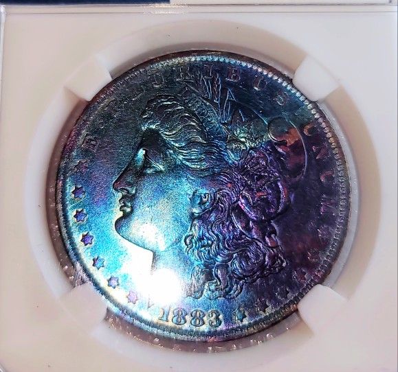 1883-O Morgan SILVER Dollar MS65