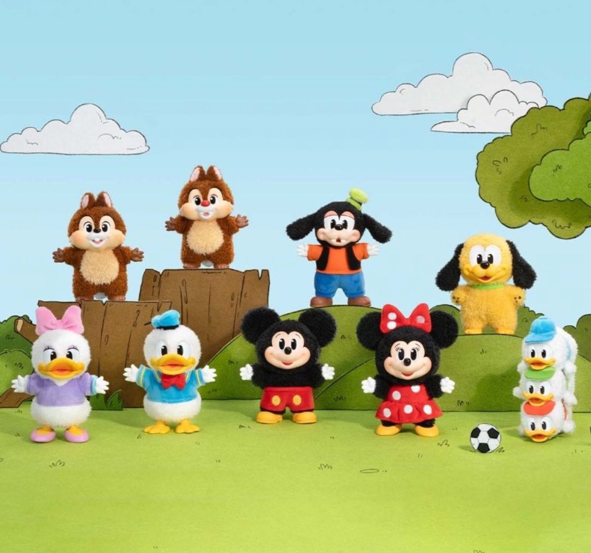 Mickey And Friends Labubu