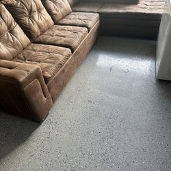 Brown Couch (5 Seats) 