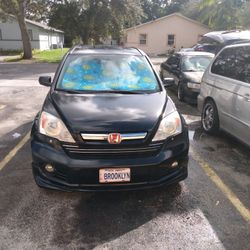 2007 Honda CRV LX Fully Loaded With Sunroof Car Alarm Has Base System Double Din GPS Touch Screen Bluetooth Rims Lowered Running Boards Tinted Windows