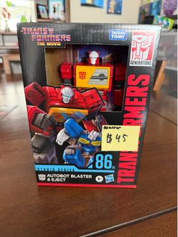 Transformers Studio Series 86 Blaster