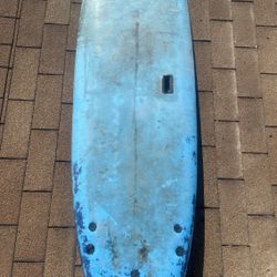 7’0” foam surfboard