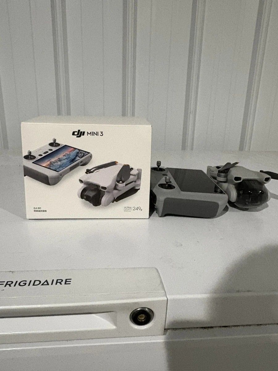 DJI Mini 3 Fly Drone with RC Remote.