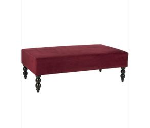 Ottoman-Red Velvet
