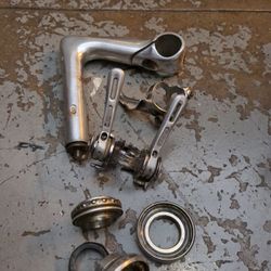 Old road bike parts