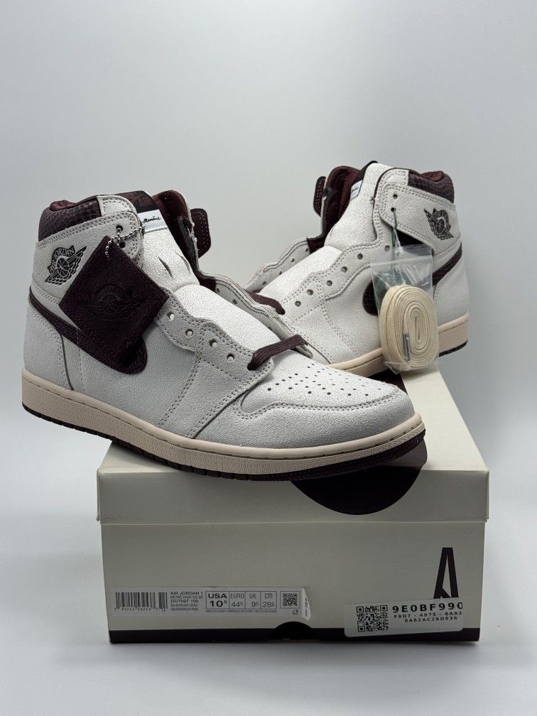 Air Jordan 1 OG x A Ma Maniere High Airness ☑️ Size 10.5 DO7097-100