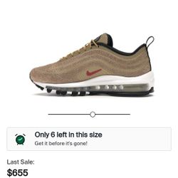 Air Max Size Limited Edition Serwaski Diamonds Size 9 for Sale in