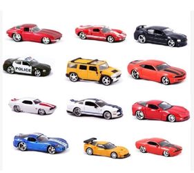 SUPER RARE Tracksters Series #1 All 12 Cars 1:64 Die-Cast LE001 -LE012 NEW SEALED