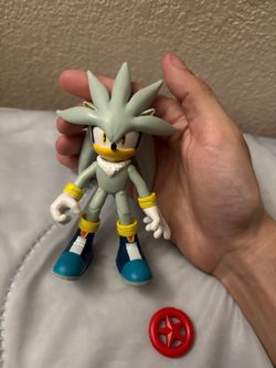 Silver the Hedgehog 4 inch figure Jakks