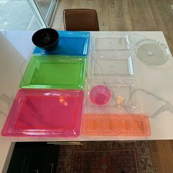 Plastic Serving Platters