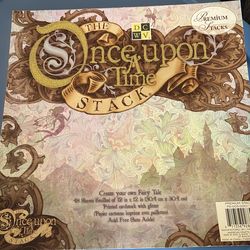Once Upon A Time 12 X 12 Scrapped Booking Paper