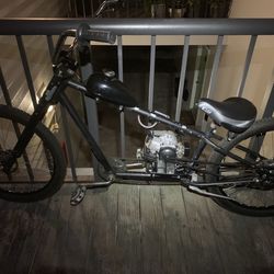 Motorized Custom Chopper Bike